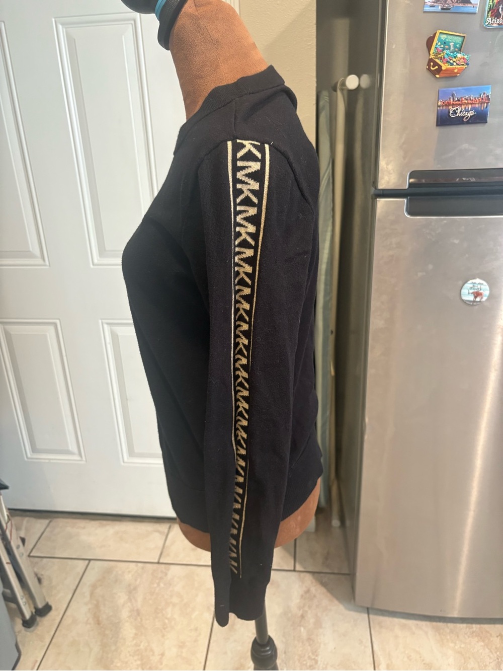Michael Kors Black Crewneck Women's Sweater - Picture 3 of 5